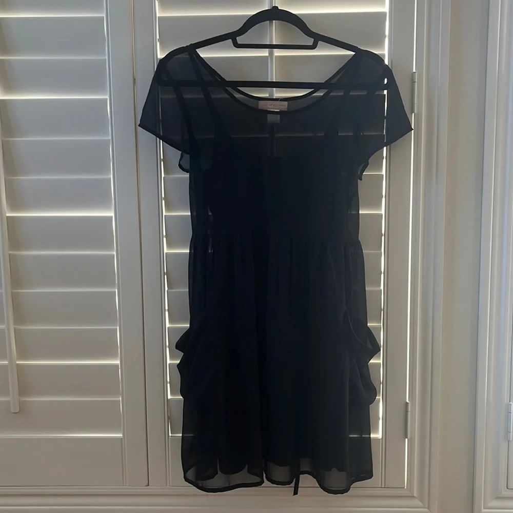 Vintage Band of Gypsies Black Dress Size S